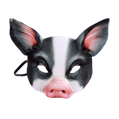 Halloween 3D Tiger Pig Eläinnaamari Naamiaiset juhlat Cosplay Puku Asusteet Rekvisiitta Unisex Eläimet Puolinaamarit hinta ja tiedot | Juhlakoristeet | hobbyhall.fi