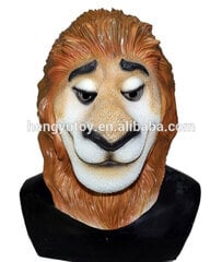 Realistinen lateksileijonanaamio Animal Tiger Mask Wild Cat Leopard Cheetah Halloween Latex Mask Party Cosplay hinta ja tiedot | Juhlakoristeet | hobbyhall.fi