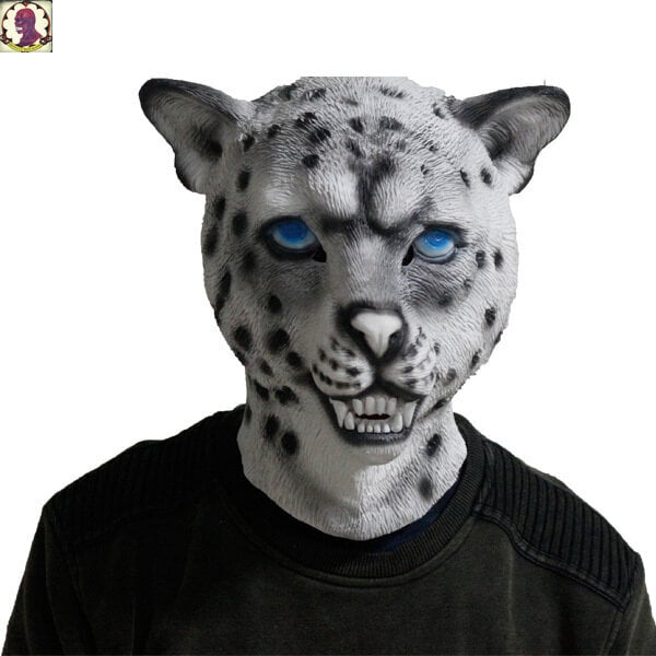 Realistinen lateksileijonanaamio Animal Tiger Mask Wild Cat Leopard Cheetah Halloween Latex Mask Party Cosplay hinta ja tiedot | Juhlakoristeet | hobbyhall.fi