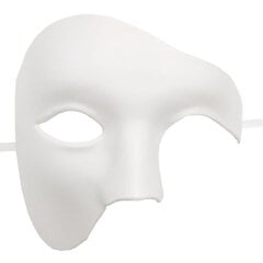 1 kpl Creative Phantom Masquerade Cosplay Mask Muovinen puolinaamari miehille Naisten karnevaalijuhla-asun rekvisiitta hinta ja tiedot | Juhlakoristeet | hobbyhall.fi