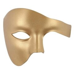 1 kpl Creative Phantom Masquerade Cosplay Mask Muovinen puolinaamari miehille Naisten karnevaalijuhla-asun rekvisiitta hinta ja tiedot | Juhlakoristeet | hobbyhall.fi