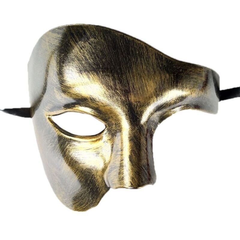 1 kpl Creative Phantom Masquerade Cosplay Mask Muovinen puolinaamari miehille Naisten karnevaalijuhla-asun rekvisiitta hinta ja tiedot | Juhlakoristeet | hobbyhall.fi