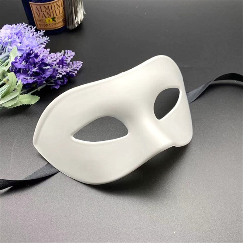 1kpl 17X10cm Muoti Naisten Mies Half Face Party tanssinaamio Masquerade kiiltävä naamio yksivärinen juhla Cosplay tanssiasu hinta ja tiedot | Juhlakoristeet | hobbyhall.fi