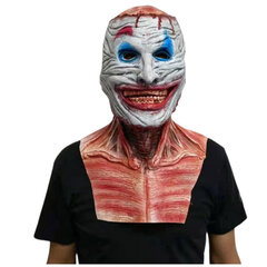 Uusin Skeleton Bio-Mask Halloween Horror Mask Party Cosplay Rekvisiitta Silikoni Full Cap Skull Cap Hattu Asusteet hinta ja tiedot | Juhlakoristeet | hobbyhall.fi