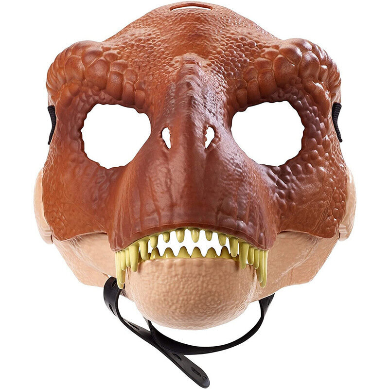 3D Dinosaur Mask Roolileikki Rekvisiitta Esiintymispäähine Jurassic Raptor Dino Liikkuva Leuka Dinosaurus Naamio Halloween Carnival Lahjat hinta ja tiedot | Juhlakoristeet | hobbyhall.fi