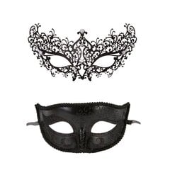 Naisten Hollow Lace Naamiaisnaamio Seksikäs Cosplay Prom Party Rekvisiitta Puku Halloween Naamio Naamio Yökerho Queen Eye Mask hinta ja tiedot | Juhlakoristeet | hobbyhall.fi