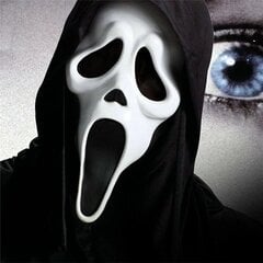 Ghost Face Scream Elokuva Kauhunaamio Halloween Killer Scary Päähineet Mask Cosplay Aikuisten puku Asusteet Rekvisiitta Puku hinta ja tiedot | Juhlakoristeet | hobbyhall.fi