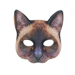 Kissan naamio Halloween Puolikasvot Elävä kissan naamio Juhlat leikkivät pukurekvisiitta Animal Party Mask Unisex Cosplay Party Rekvisiitta hinta ja tiedot | Juhlakoristeet | hobbyhall.fi