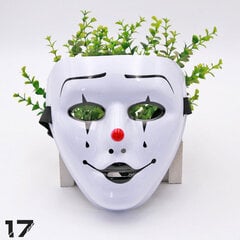 Street Dance Mask Halloween Rekvisiitta Naamiaiset Kokonaamari Hip Hop Persoonallisuus Aikuisten käsinmaalatut naamarit hinta ja tiedot | Juhlakoristeet | hobbyhall.fi