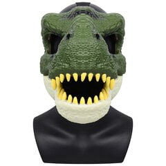 3D-dinosaurusnaamio Elävä Raptor Dino Liikkuva Leuka Dinosaurus Naamio Laadukas PVC Päähineet Halloween Lasten Lelu Karnevaali Lahja hinta ja tiedot | Juhlakoristeet | hobbyhall.fi