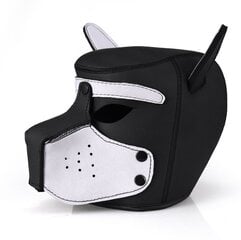 Pink Pig Mask Sexy Cosplay Roolipeli Pig Full Head Mask Pehmeä PU-nahka Puppy Hood näyttämön rekvisiitta hinta ja tiedot | Juhlakoristeet | hobbyhall.fi