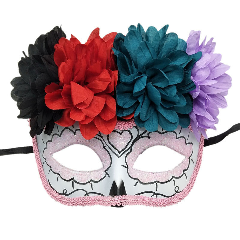 Skull Flower Eye Mask naamari hinta ja tiedot | Naamiaisasut | hobbyhall.fi