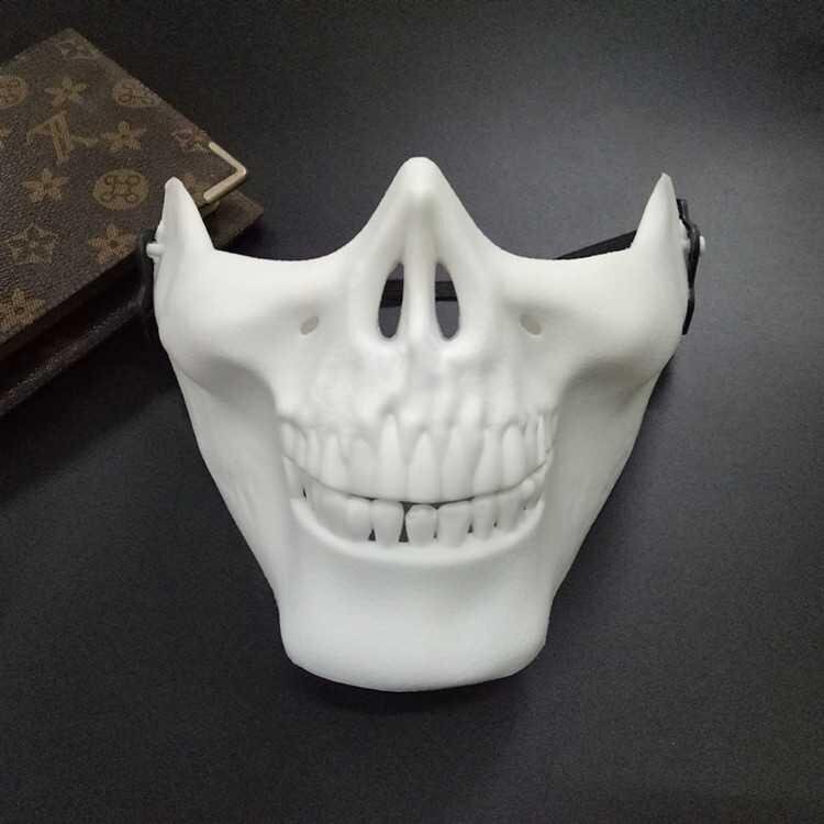 Halloween Skull Mask Suu Liikkuu Koko Pää Kallon Maski Siirrettävä Lateksi Maski Kypärä Halloween Party Cosplay Performance Tarvikkeet hinta ja tiedot | Juhlakoristeet | hobbyhall.fi