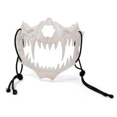 Juhlanaamio Pitkät hampaat Demoni Samurai Valkoinen Luunaamio Susi Dragon Tiger Houjuu Nue Maskit Cosplay Halloween Rekvisiitta Lisävarusteet Dropship hinta ja tiedot | Juhlakoristeet | hobbyhall.fi