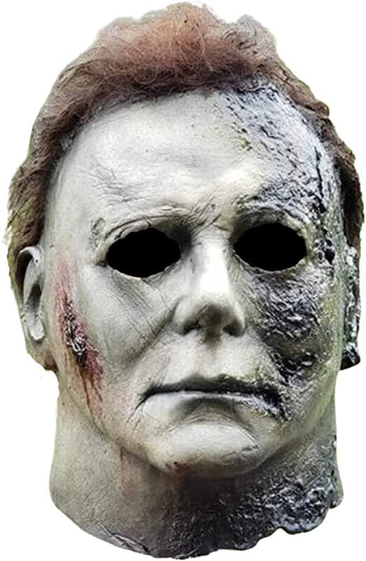 2024Michael Myers Maskit Halloween Horror Cosplay -asu Latex Rekvisiitta Latex Horror Scary Masks Aikuisten Cosplay-asu Harmaa hinta ja tiedot | Juhlakoristeet | hobbyhall.fi