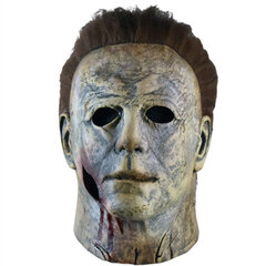 2024Michael Myers Maskit Halloween Horror Cosplay -asu Latex Rekvisiitta Latex Horror Scary Masks Aikuisten Cosplay-asu Harmaa hinta ja tiedot | Juhlakoristeet | hobbyhall.fi