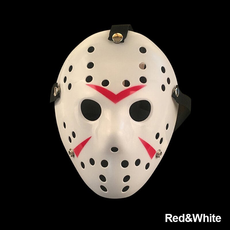 Kauhu Jason Mask Hockey Cosplay Killer Halloween Scary Party Decor Mask Christmas Masquerade Masque V for hinta ja tiedot | Juhlakoristeet | hobbyhall.fi