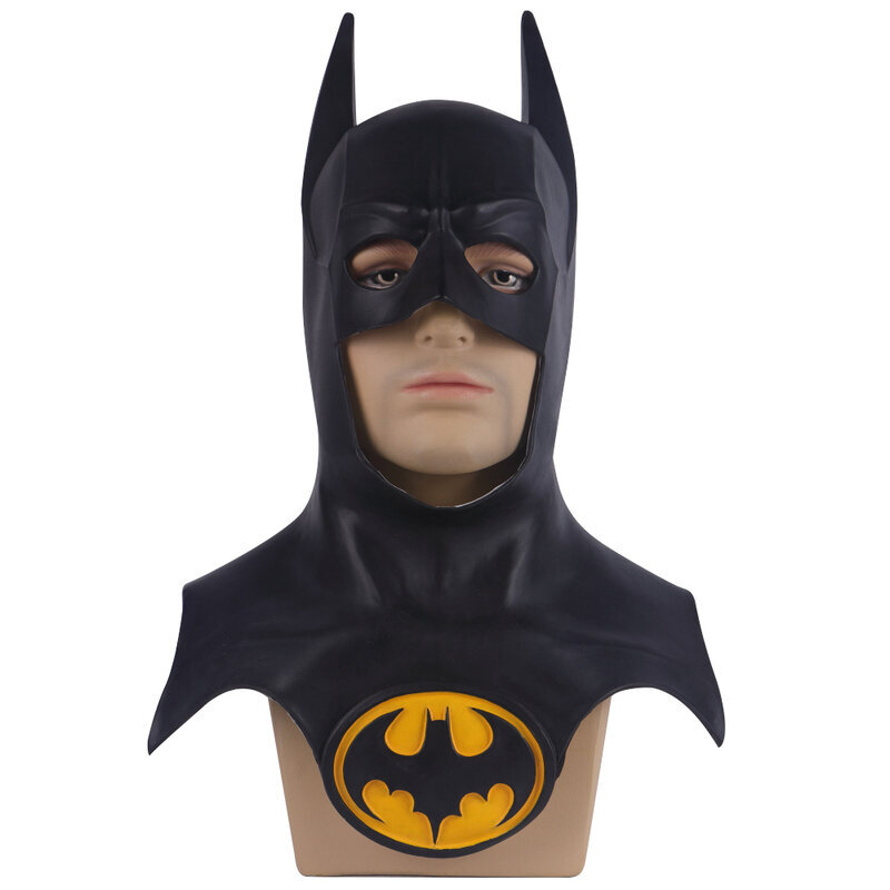 Bat Mask Miesten ja Naisten Kasvonaamarit Lateksi kokopää Bruce Wayne Mask Props 1989 Versio Cosplay Mask Bruce Wayne Bats Man hinta ja tiedot | Juhlakoristeet | hobbyhall.fi