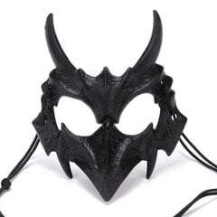 Juhlanaamio Pitkät hampaat Demoni Samurai-luuranko Puolikasvonaamio Susi Dragon Tiger Houjuu Nue Mask Cosplay Halloween-asujen rekvisiitta hinta ja tiedot | Juhlakoristeet | hobbyhall.fi