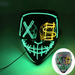 Uusi saapuva Halloween Mask Horror Venom LED Luminous Mask Cosplay puku meikki Prom Party hinta ja tiedot | Juhlakoristeet | hobbyhall.fi