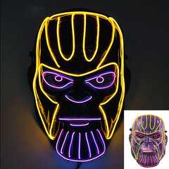 Uusi saapuva Halloween Mask Horror Venom LED Luminous Mask Cosplay puku meikki Prom Party hinta ja tiedot | Juhlakoristeet | hobbyhall.fi