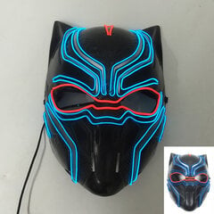 Uusi saapuva Halloween Mask Horror Venom LED Luminous Mask Cosplay puku meikki Prom Party hinta ja tiedot | Juhlakoristeet | hobbyhall.fi