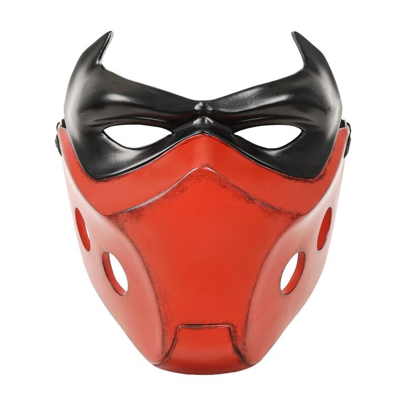 Cafele Jasonin kypärä Deluxe Red Hood Mask 2024 Upea taidekokoelma Jason Todd Resin kypärä Halloween Cosplay -rekvisiitta hinta ja tiedot | Juhlakoristeet | hobbyhall.fi