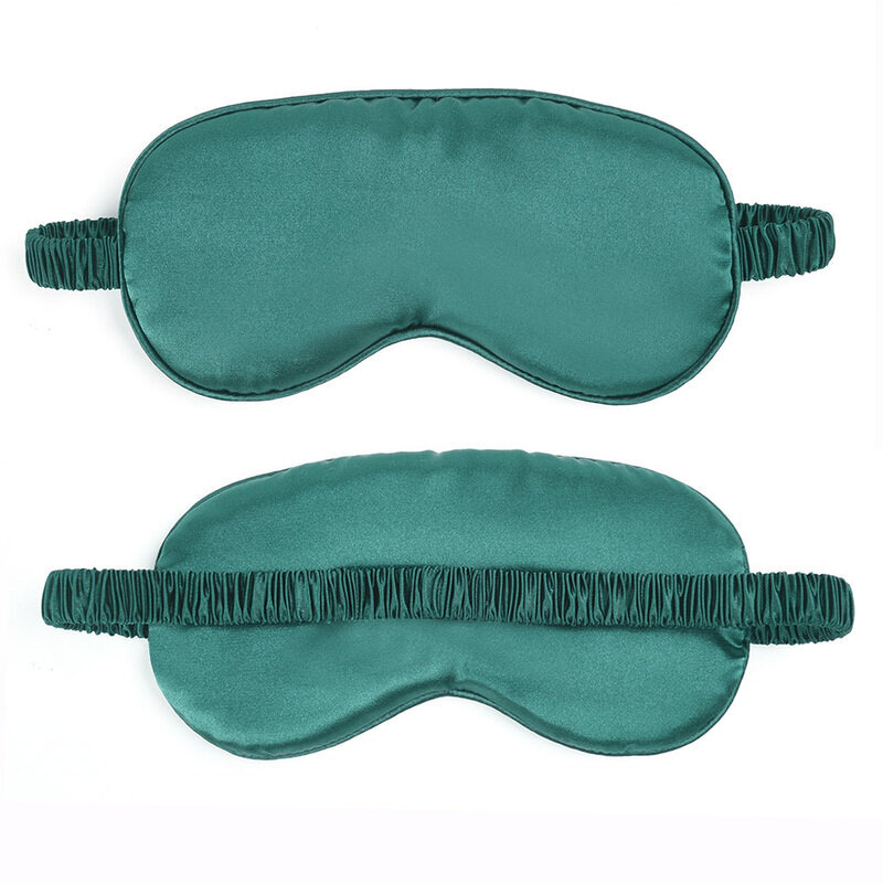 3D Natural Silk Sleep Mask Silmänaamarit Kannet Kannettava Matka Silmälappu Kaksipuolinen Varjostava Silmäsuoja Terveys Sleeping Silmänhoitotyökalut hinta ja tiedot | Juhlakoristeet | hobbyhall.fi