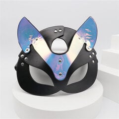 Seksikäs Nahkainen Cosplay Anime Naamio Kissa Korva Anime Asusteet Naiset Bdsm Halloween Masquerade Carnival Party Naamio Led pariskunnille hinta ja tiedot | Juhlakoristeet | hobbyhall.fi