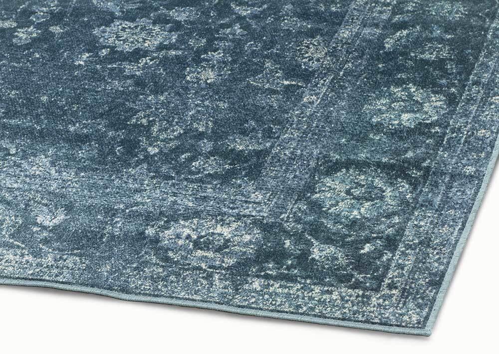 Narma Maya -viskoosimatto, harmaa-sininen 133x190 cm hinta ja tiedot | Isot matot | hobbyhall.fi