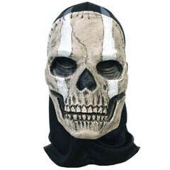 Peli Ghosts Skull Erikoisnaamio Cosplay-asu Latex-naamarit Huppupäähineet aikuisten Unisex Halloween -rekvisiittiin hinta ja tiedot | Juhlakoristeet | hobbyhall.fi