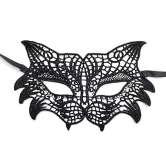 Halloween Cosplay Fox Mask Pitsi Seksikäs silmänaamari Eläinnaamari Puolikasvoinen Eroottinen Pitsi Kissanaamio Naisten Seksilelut Parille Kalmaripeli hinta ja tiedot | Juhlakoristeet | hobbyhall.fi