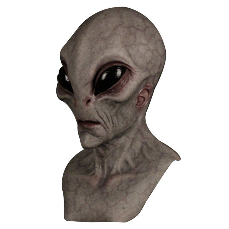 Hauska Alien Mask Pelottava Kauhea Kauhu Alien Superpehmeä Naamio Taikasammio Kammottava Juhlasisustus Cosplay Prop Masks hinta ja tiedot | Juhlakoristeet | hobbyhall.fi