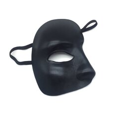 Puolikasvoinen yksisilmäinen naamio Naamio Kulta Hopea Musta Masquerade Party Dance Sexy Lady Halloween Half Face Mask Decoration hinta ja tiedot | Juhlakoristeet | hobbyhall.fi