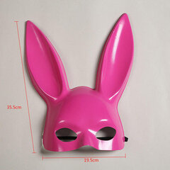 Sexy Rabbit Ears Mask Bar Masquerade Bunny Girl Ear Mask Anime Mask Kids Face Shild Yökerhojuhla Cosplay Sexy Cat Masks hinta ja tiedot | Juhlakoristeet | hobbyhall.fi