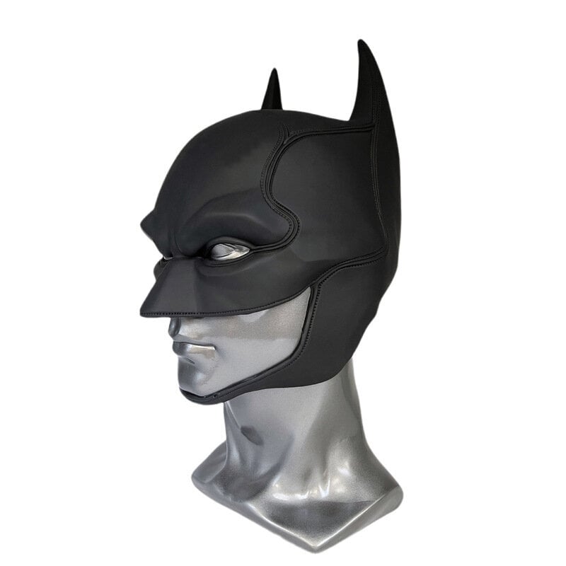 CGMGTSN-elokuva aikuisten miesten Bat-Supersankari Cosplay Bruce Wayne -asu Halloween Naamiaisnaamio Musta Latex Asusteet hinta ja tiedot | Juhlakoristeet | hobbyhall.fi