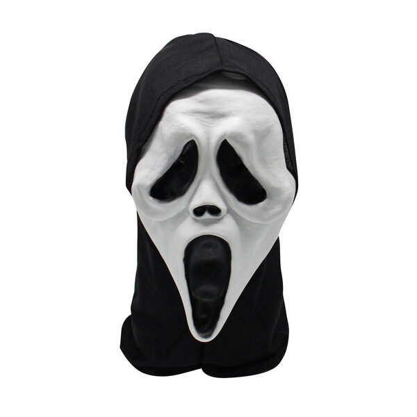 Halloween-elokuva Scream Mask Ghost Face Kuolema Ghost Roolileikki Aikuisten vaatteet Tarvikkeet Rekvisiitta