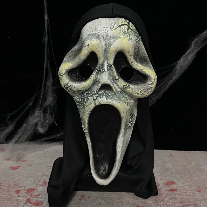 Halloween-elokuva Scream Mask Ghost Face Kuolema Ghost Roolileikki Aikuisten vaatteet Tarvikkeet Rekvisiitta hinta ja tiedot | Juhlakoristeet | hobbyhall.fi