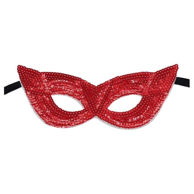 Glitter Masquerade Eye Mask Sequin Party Mask Half Cover Fancy Mekko Carnival Prom hinta ja tiedot | Juhlakoristeet | hobbyhall.fi