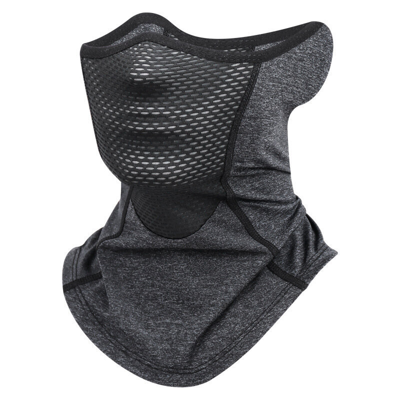 UPF 50+ Ice Silk Sports Neck Gaiter Outdoor Pöly Aurinkosuoja Moottoripyörä Pyöräily Puolikasvo Naamari hinta ja tiedot | Miesten hatut, huivit ja käsineet | hobbyhall.fi