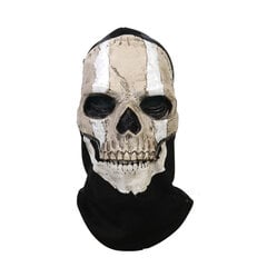 Unisex Horror Ghost Skull Mask haamu Call of Duty Latex Päähineet Kypärä Cosplay Suorita Juhla Naamio Rekvisiitta Halloween Cosplay hinta ja tiedot | Juhlakoristeet | hobbyhall.fi