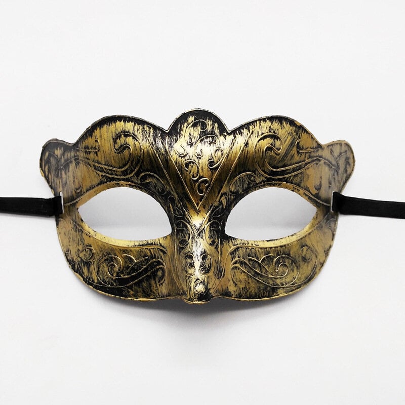 Retro Masquerade Tiara Halloween seksikäs silmänaamio naisille miehille hieno mekko karnevaalimekko puku juhlatarvikkeet Cosplay hinta ja tiedot | Juhlakoristeet | hobbyhall.fi