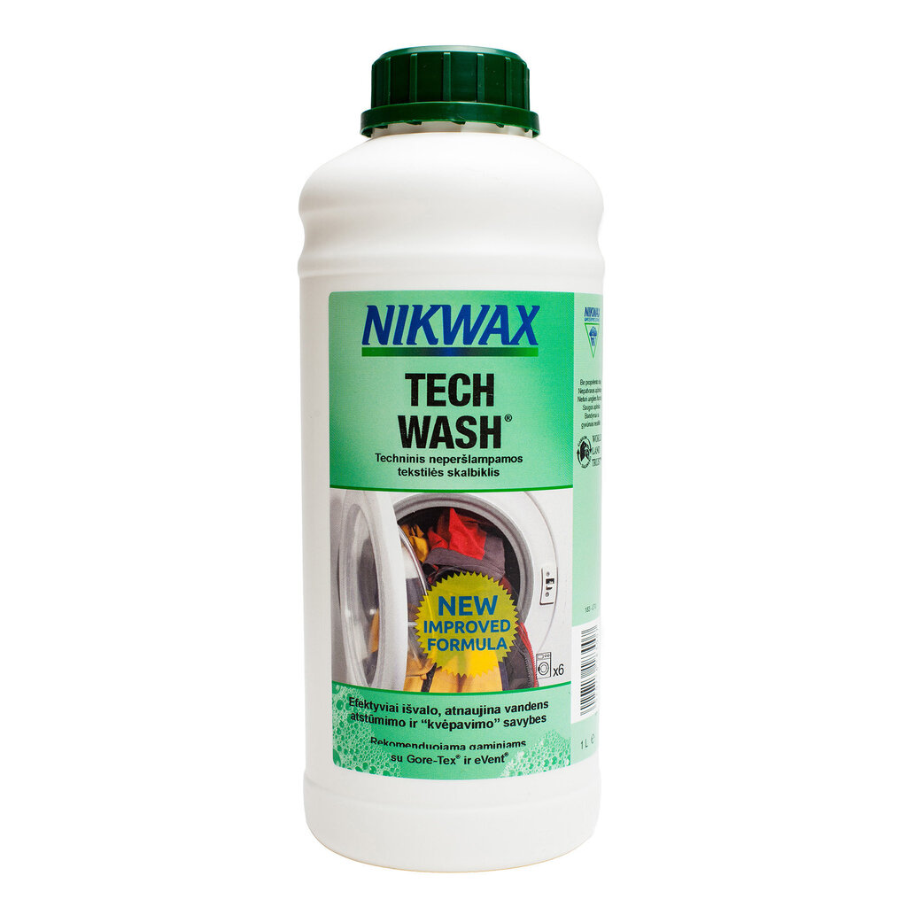 Pesuaine Nikwax TECH WASH, 300ml hinta ja tiedot | Jalkineiden ja vaatteiden hoitotuotteet | hobbyhall.fi