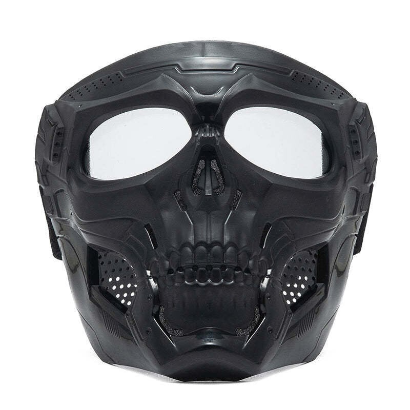 Skull Horror Helmet Mask Off road moottoripyörälasit urheilu ratsastus Harley suojalasit maski moottoripyörä ratsastuslasit taktinen kypärä hinta ja tiedot | Juhlakoristeet | hobbyhall.fi