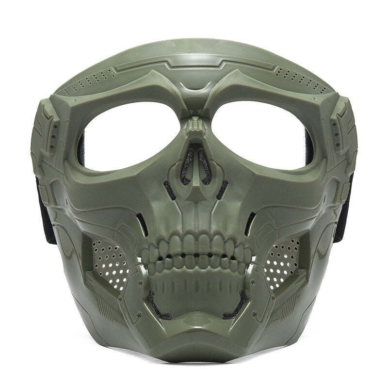 Skull Horror Helmet Mask Off road moottoripyörälasit urheilu ratsastus Harley suojalasit maski moottoripyörä ratsastuslasit taktinen kypärä hinta ja tiedot | Juhlakoristeet | hobbyhall.fi