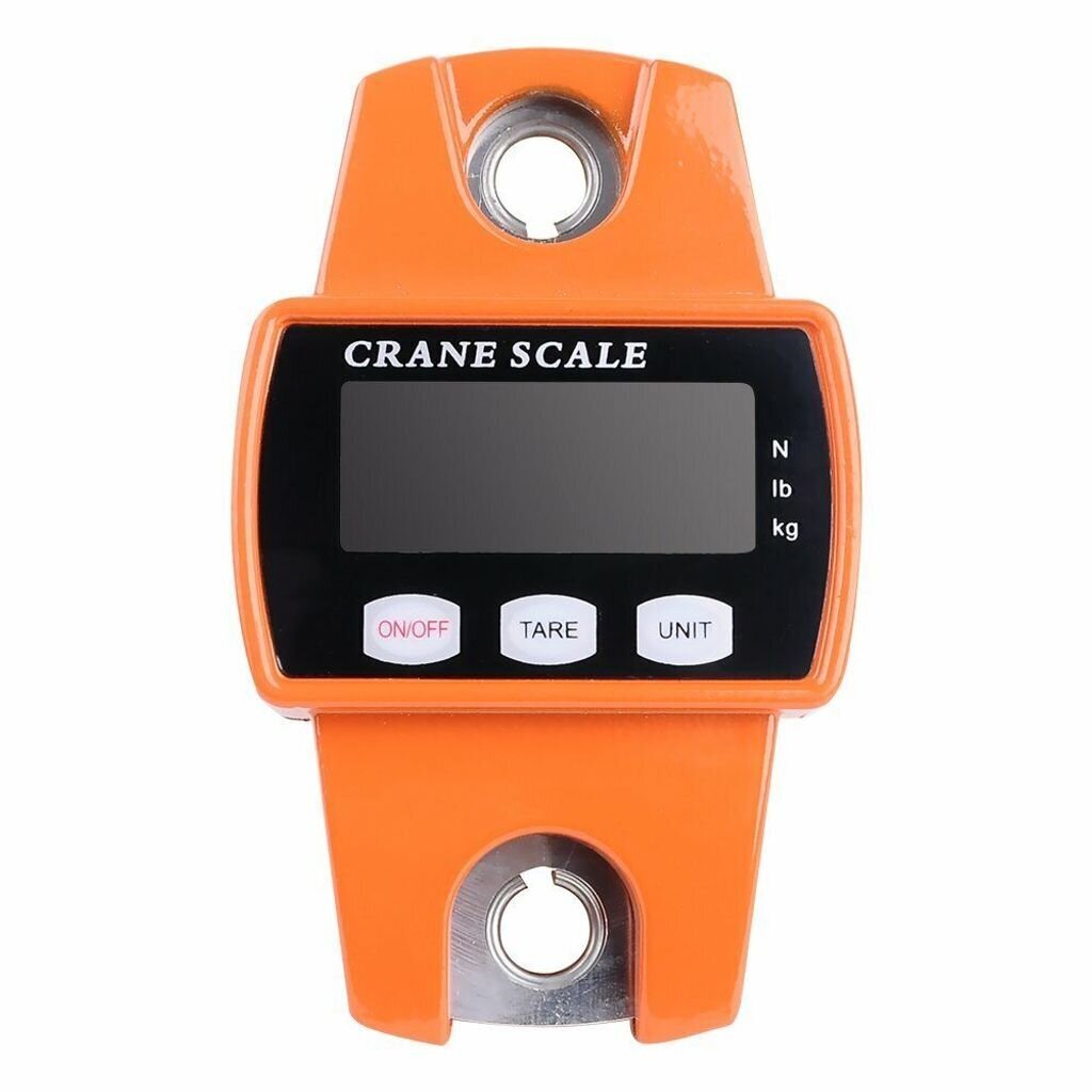 Suspension Scale Digital 300 kg 660 lb LCD Train Scale Game Scale Industrial Scale, oranssi hinta ja tiedot | Keittiövaa'at | hobbyhall.fi