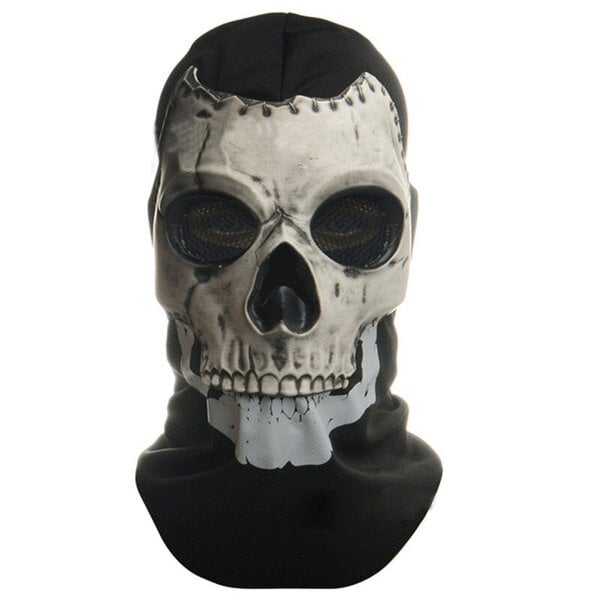 Peli Skull Ghost Mask Cosplay Puvut Rekvisiitta Taktiikka Kasvomeikki Halloween Party