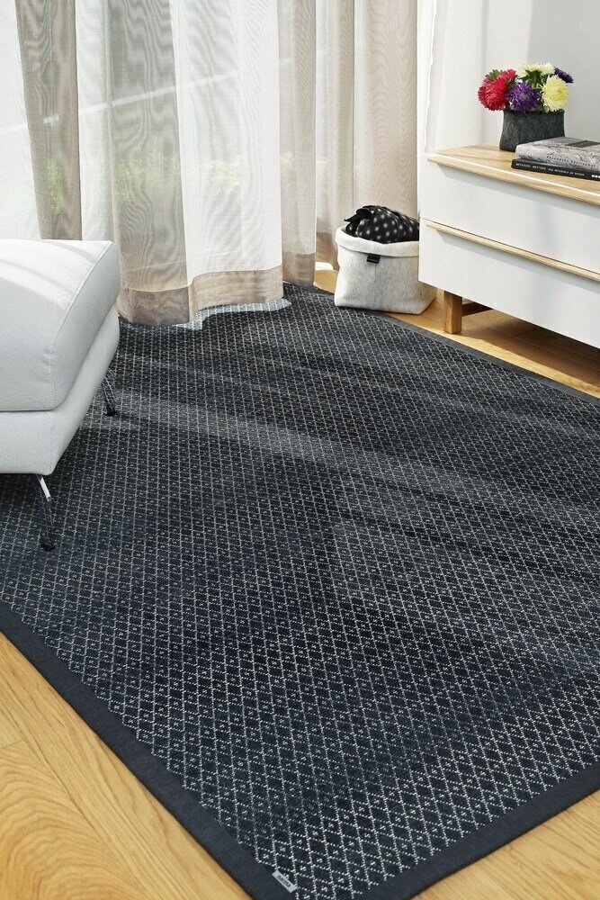 Narma Tsirgu -smartWeave® chenillematto, kaksipuolinen, harmaa, 160 x 230 cm hinta ja tiedot | Isot matot | hobbyhall.fi