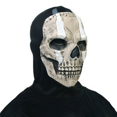 Peli Skull Ghost Mask Cosplay Puvut Rekvisiitta Taktiikka Kasvomeikki Halloween Party hinta ja tiedot | Juhlakoristeet | hobbyhall.fi