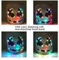 Marshmallow DJ Led Light Mask, Halloween Cosplay Mask hinta ja tiedot | Juhlakoristeet | hobbyhall.fi